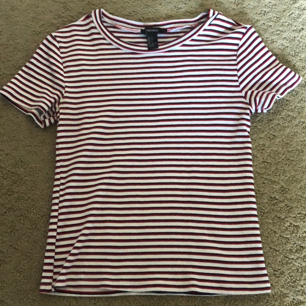 Classic Tight Striped Shirt